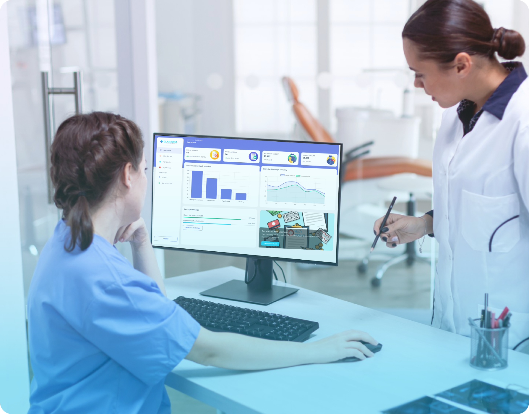 Doctors using Claimora